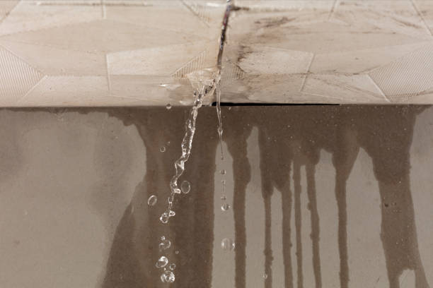 Professional Flood Damage Cleanup technician working in Goldston, NC